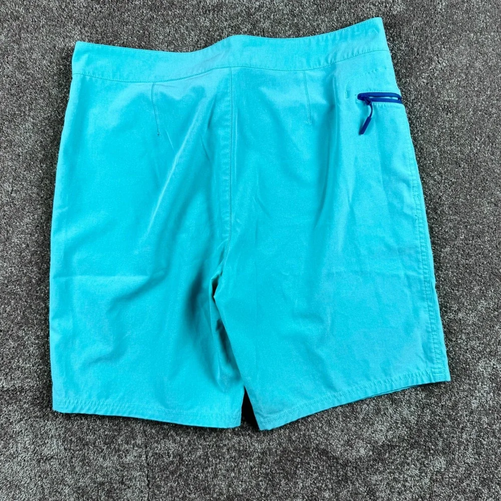 Vineyard Vines Mens Turquoise Green Performance Board Shorts Swim Trunks Size 32